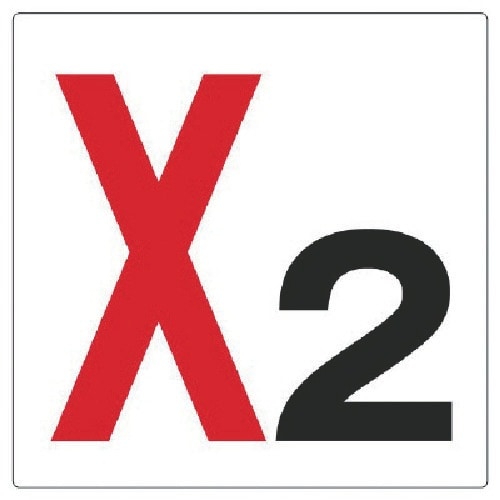 ユニット 通り芯表示板X2