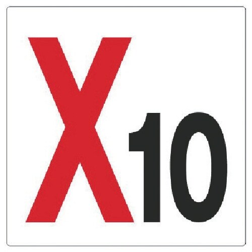 ユニット 通り芯表示板X10