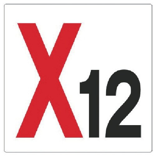 ユニット 通り芯表示板X12