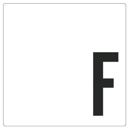 ユニット 階数表示板 F