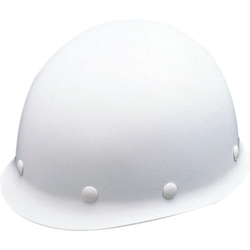 ユニット ヘルメットMP型(飛・墜)白 FRP