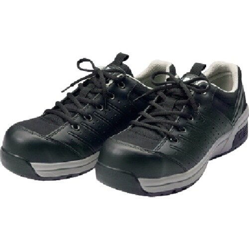 ユニット 先芯入りスニーカーブラック 25.0cm