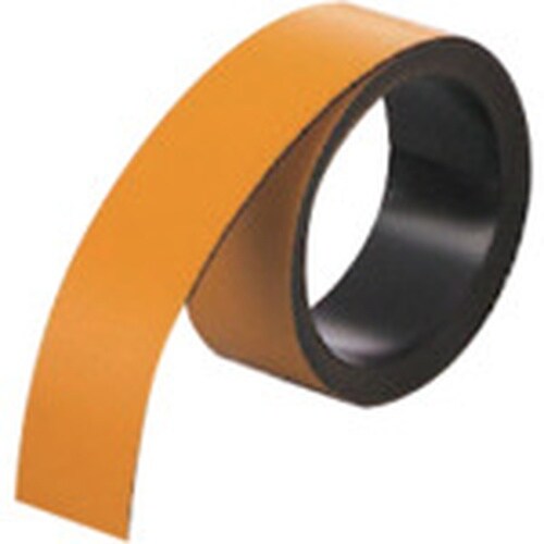 ユニット カラーストライプ オレンジ ゴムマグネッ