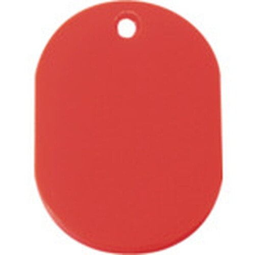 ユニット 小判札45×30 赤 100枚組