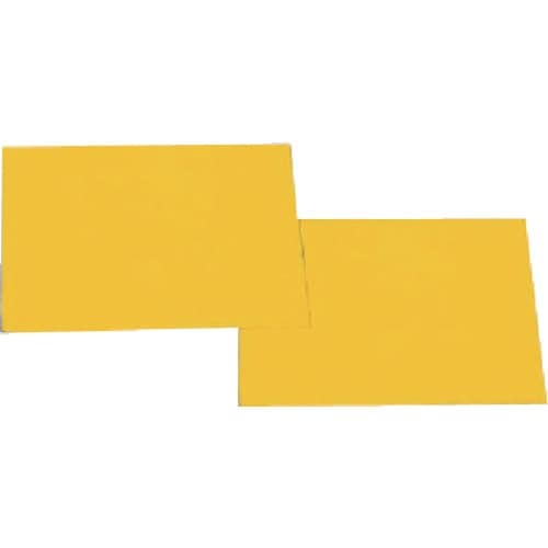 ユニット 黄無地マグネット 2枚組 250×250