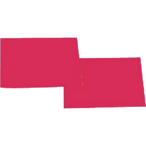 ユニット 赤無地マグネット 2枚組 250×250