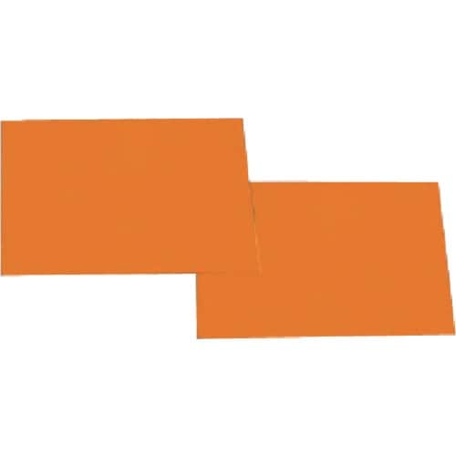 ユニット 橙無地マグネット 2枚組 250×250