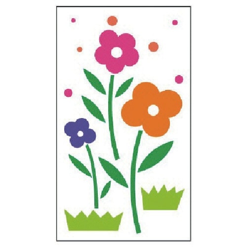 ユニット ジョイシール 花イメージ3 PVCステッ