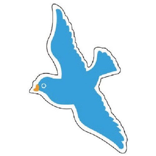 ユニット ジョイシール 鳩 PVCステッカー 47