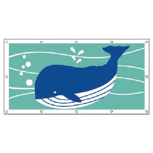 ユニット #フェンスシート 安全水族館2 クジラ