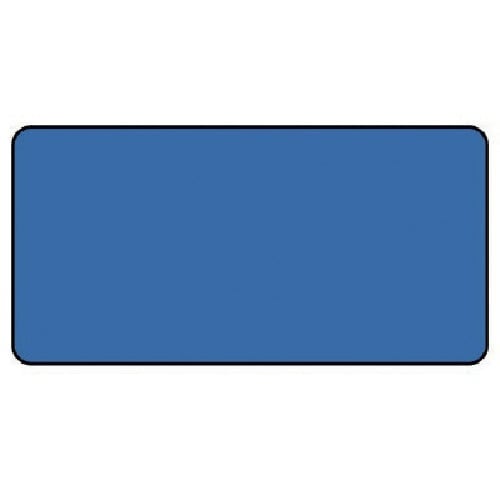 ユニット 配管ステッカー 青無地(小) 40×80