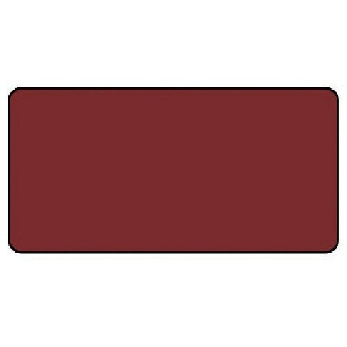 ユニット 配管ステッカー 暗い赤無地(小) 40×