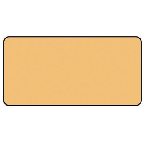 ユニット 配管ステッカー うすい黄無地(小) アル