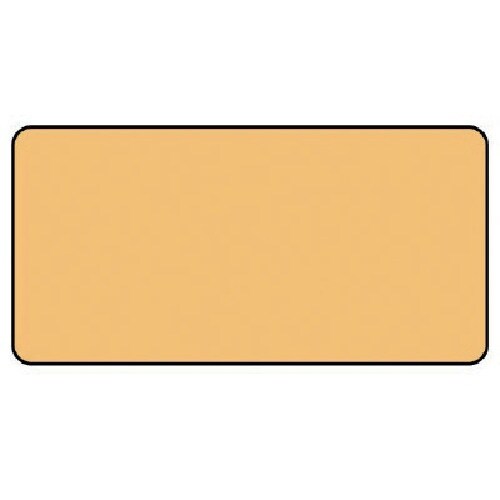 ユニット 配管ステッカー うすい黄無地(極小) ア