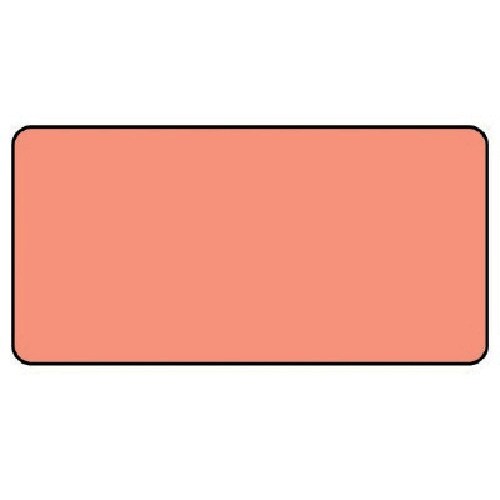 ユニット 配管ステッカー うすい黄赤無地(極小)