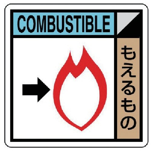 ユニット 建築業協会統一標識 もえるもの PVCス