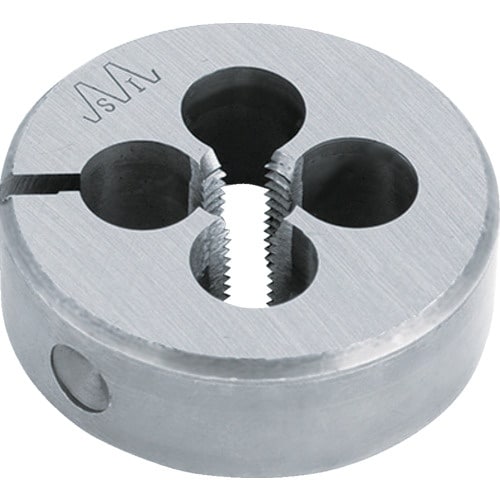 ISF ねじ切り丸ダイス ウィットねじ 38径 1