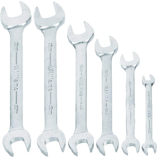 WILLIAMS オープンエンドレンチセット 6本
