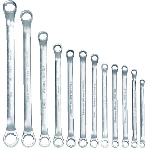 WILLIAMS ダブルボックスレンチセット 12