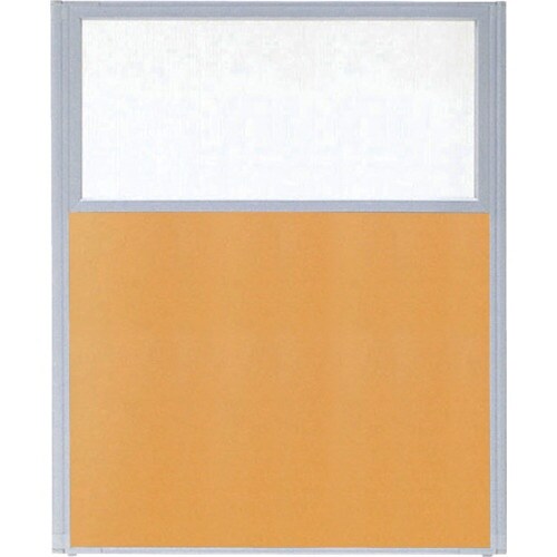 TRUSCO ローパーティション 上部半透明 W1