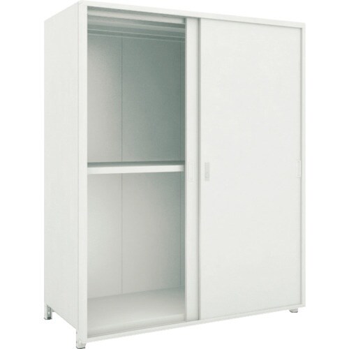 TRUSCO M2型棚 背板・側板・引違扉付 W1