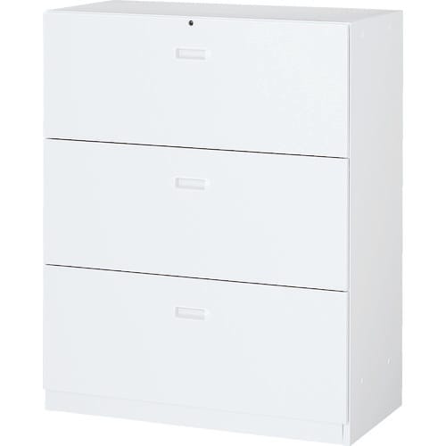 TRUSCO ユニット型壁面書庫 ラテラル3段 H