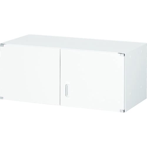 TRUSCO ユニット型壁面書庫 両開き 上置き専