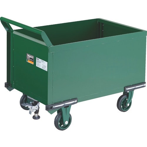 TRUSCO 鋼鉄製運搬車 900X600 前方ト