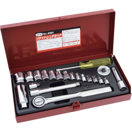 スエカゲ 21PCソケットレンチセット