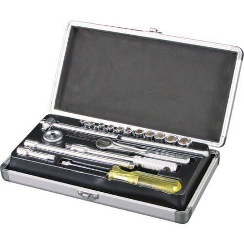 スエカゲ 1/4DR.19PCソケットレンチセット