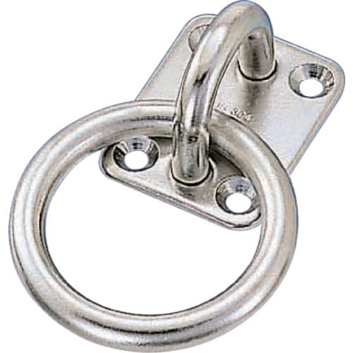 水本 アイボルト ステンレス 丸カンプレート 丸カ