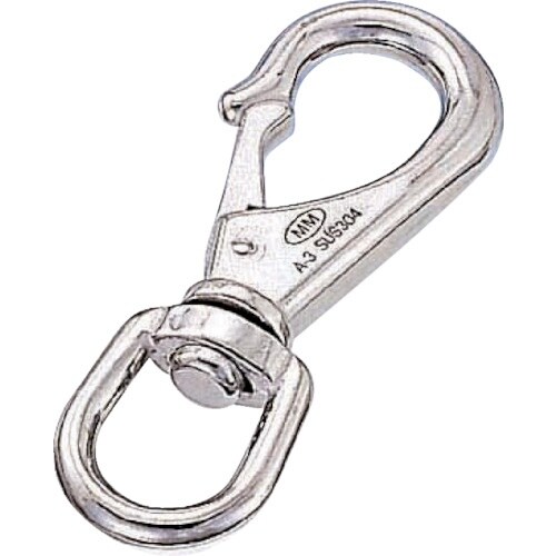 水本 ステンレス スイベルスナップ 線径4mm 長