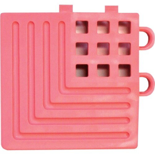 テラモト タッチマット2専用ふち 角ふち ピンク