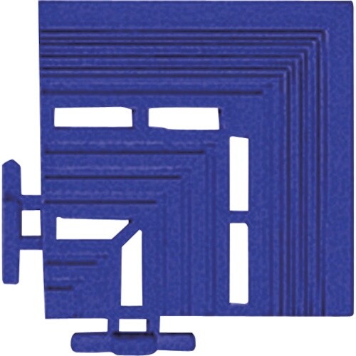 テラモト エコジョイントスノコ 角ふち 青