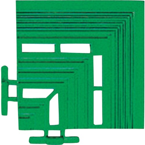 テラモト エコジョイントスノコ 角ふち 若草