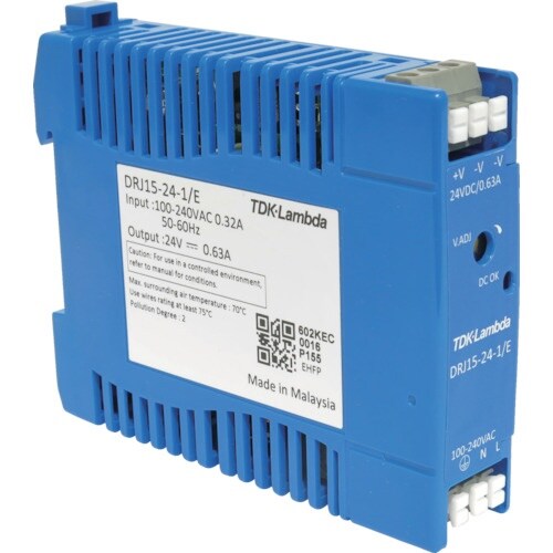 TDKラムダ DINレール取付専用ユニット型電源
