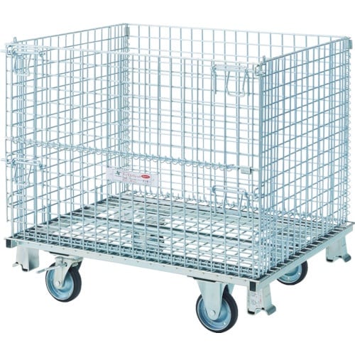 テイモー ボックスパレットゴム車輪付き C−508