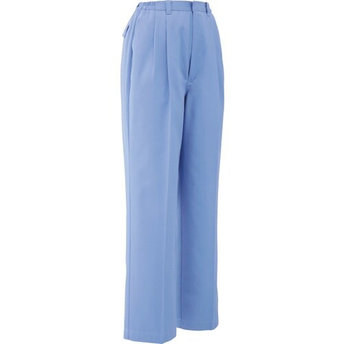 ミドリ安全 女子スラックス ライトブルー 11号