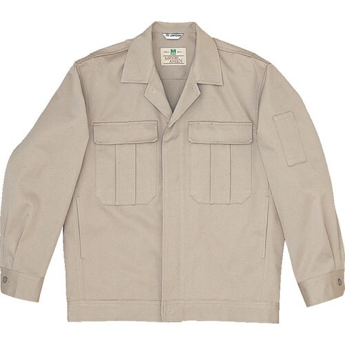 ミドリ安全 綿4つポケットジャンパー ブロンズ L