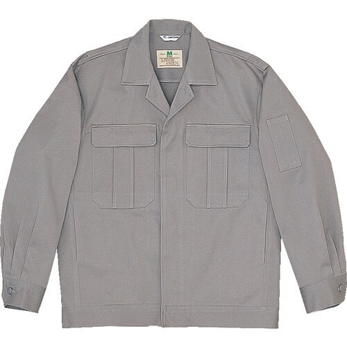 ミドリ安全 綿4つポケットジャンパー グレー 3L