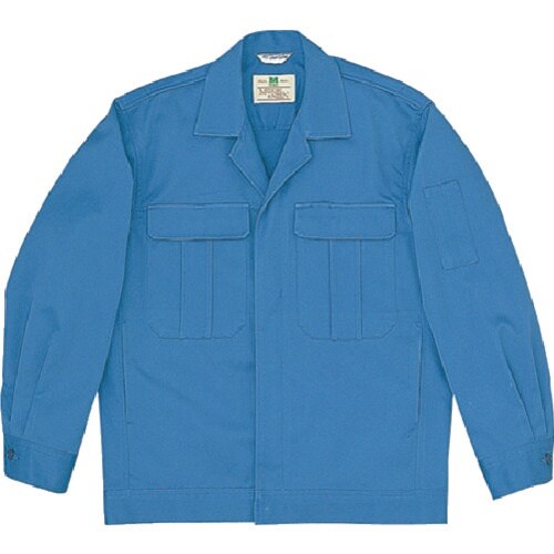 ミドリ安全 E/C 4つポケットジャンパー ブルー