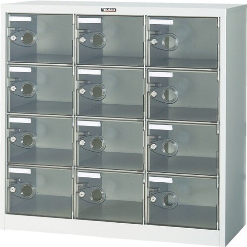 TRUSCO シューズケース 12人用 900X3