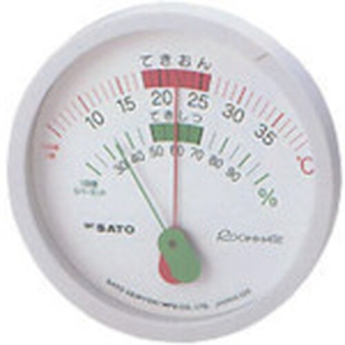 佐藤 ルームメイト温湿度計 (1024−00)