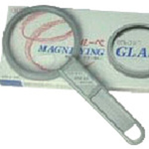 池田レンズ プラ枠製手持ちルーペ