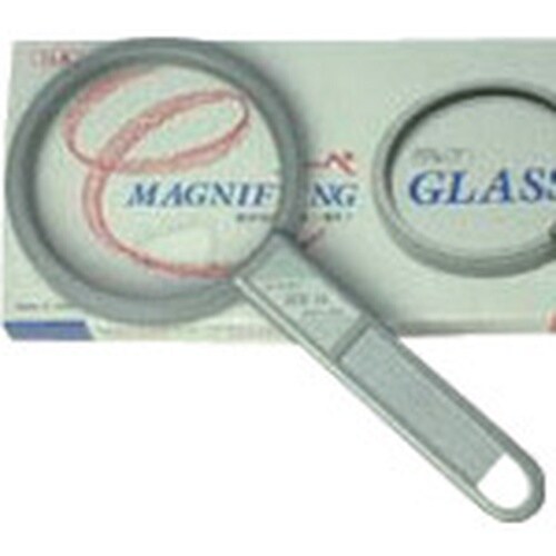 池田レンズ プラ枠製手持ちルーペ