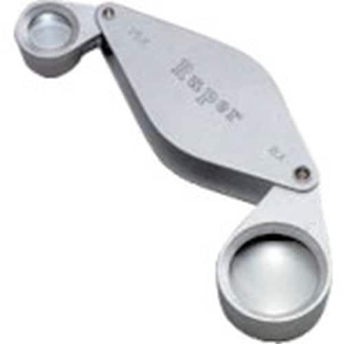 池田レンズ メタルホルダールーペ 倍率8倍&15倍