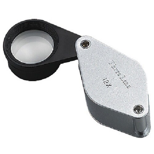 池田レンズ メタルホルダールーペ 倍率12倍