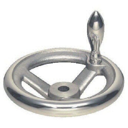 イマオ アルミ朝顔型ハンドル車 ハンドル径225m