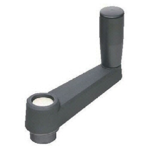 ELESA ボアードクランクハンドル ハンドル径1