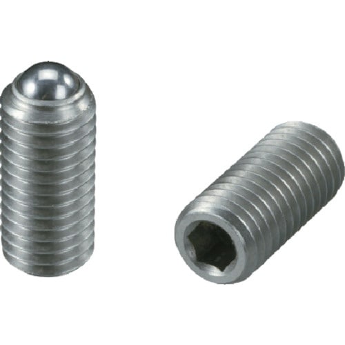 kipp 六角穴ボールプランジャー ねじ径M6×1